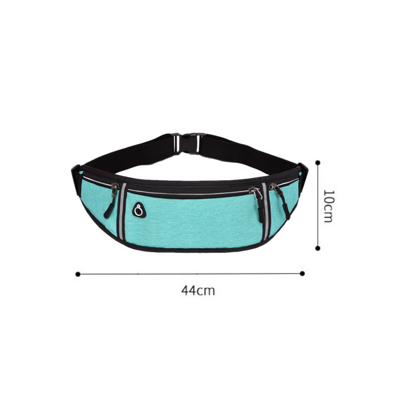 MOLOO-Hardloop-Heupband-Voor-Joggen-Licht-Blauw-Gym-Telefoonhouder-Sport-Heuptas