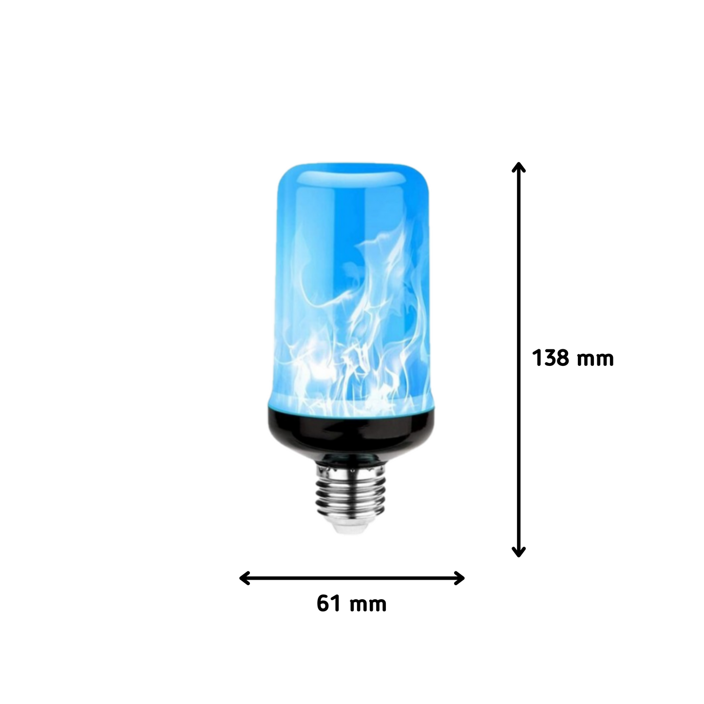 MOLOO-LED-Verlichting-Vlam-Effect-Blauw-E27-Kerst-LED-Lamp
