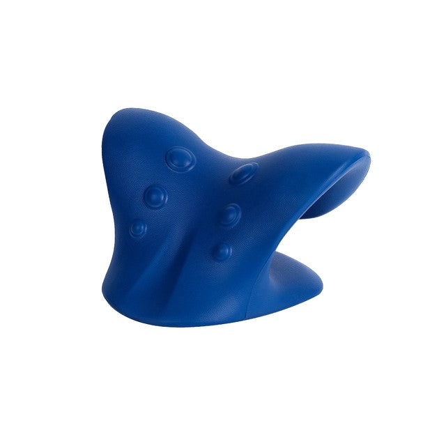 MOLOO-Nekstretcher-Donker-Blauw-Massagekussen-Nekmassage-Kussen-Nekpijn-en-Rugklacht