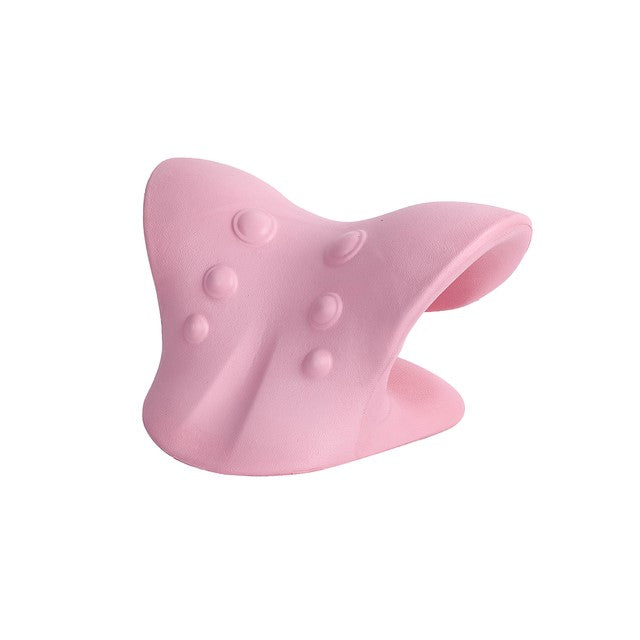 MOLOO-Nekstretcher-Roze-Massagekussen-Nekmassage-Kussen-Nekpijn-en-Rugklacht