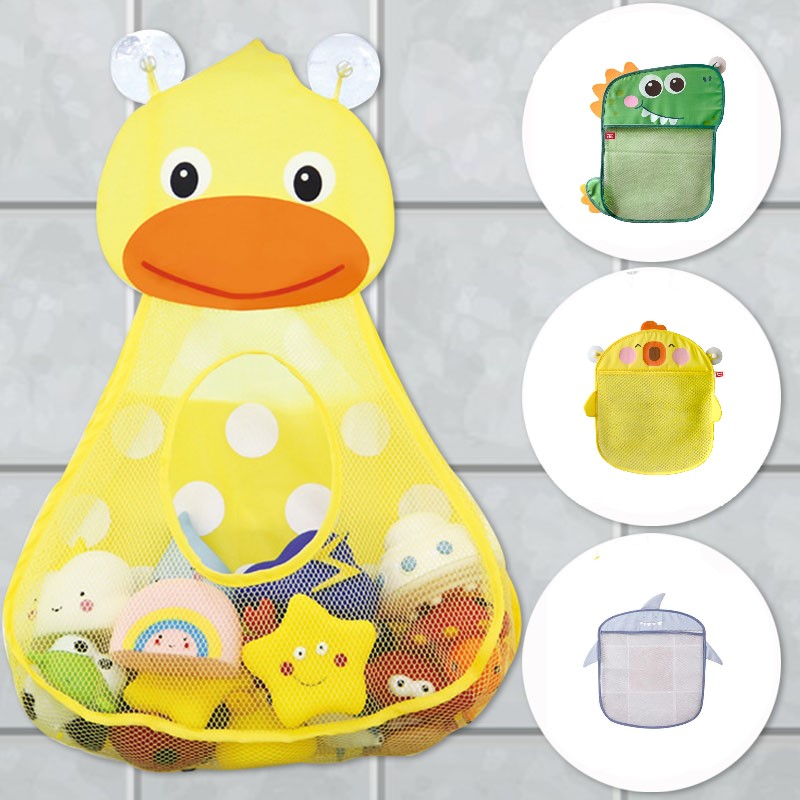 MOLOO-Opbergnet-Badspeelgoed-Haai-Badspeelgoedtas