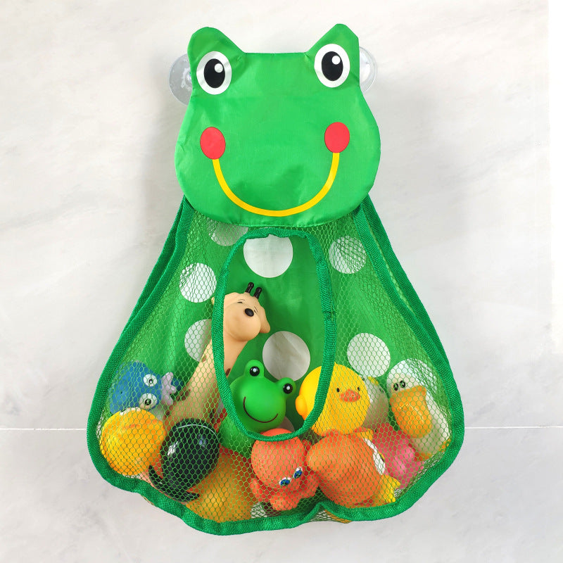 MOLOO-Opbergnet-Badspeelgoed-Kikker-Badspeelgoedtas