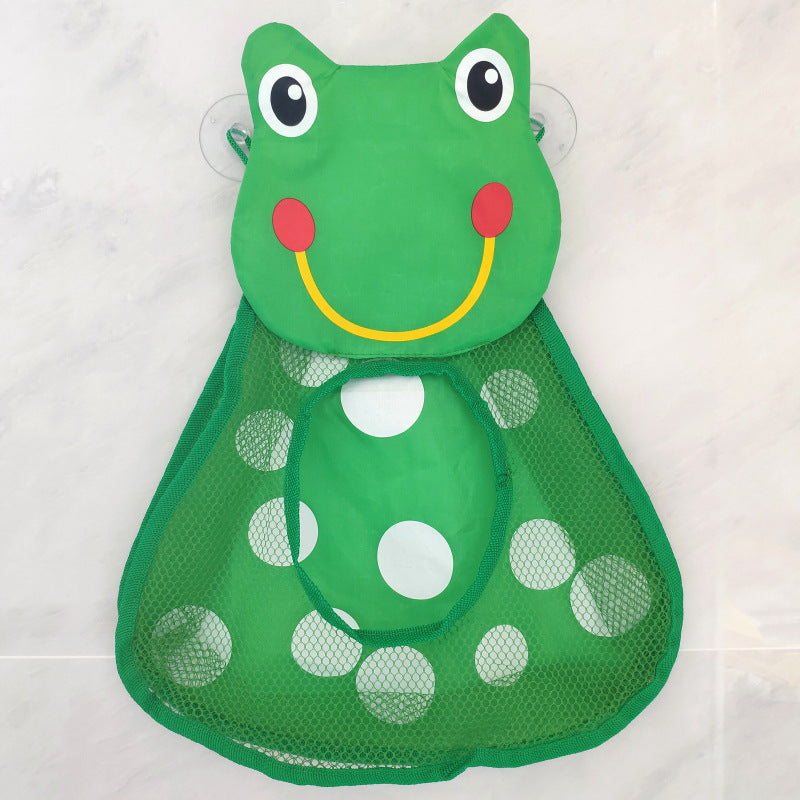 MOLOO-Opbergnet-Badspeelgoed-Kikker-Badspeelgoedtas