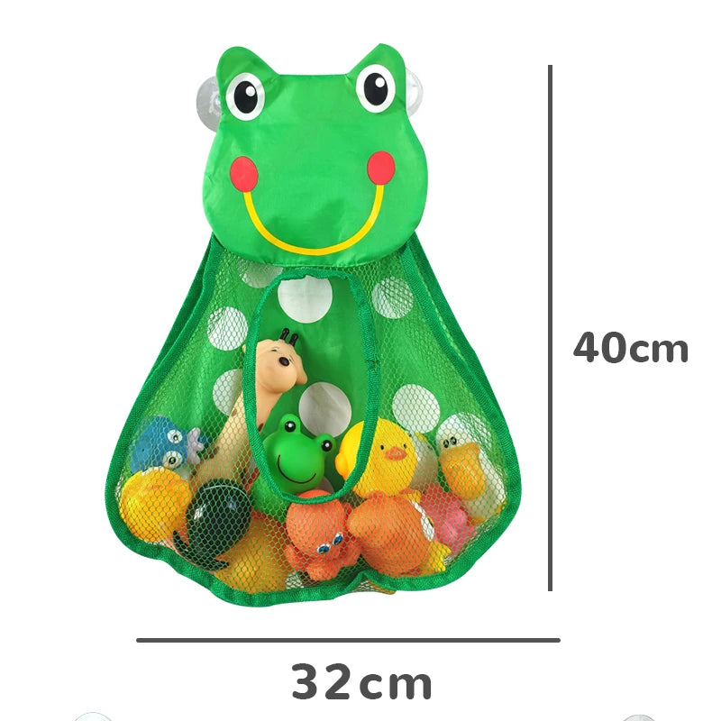 MOLOO-Opbergnet-Badspeelgoed-Kikker-Badspeelgoedtas