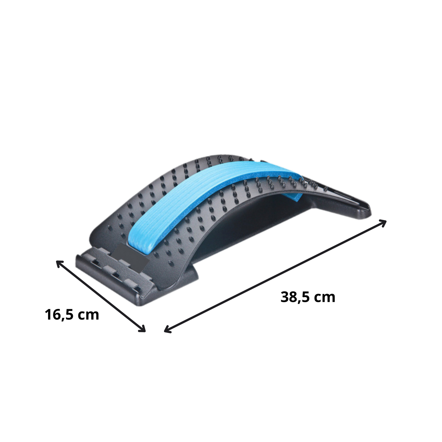 MOLOO-Rugstretcher-Blauw-Acupunctuurmassage-Backstretcher