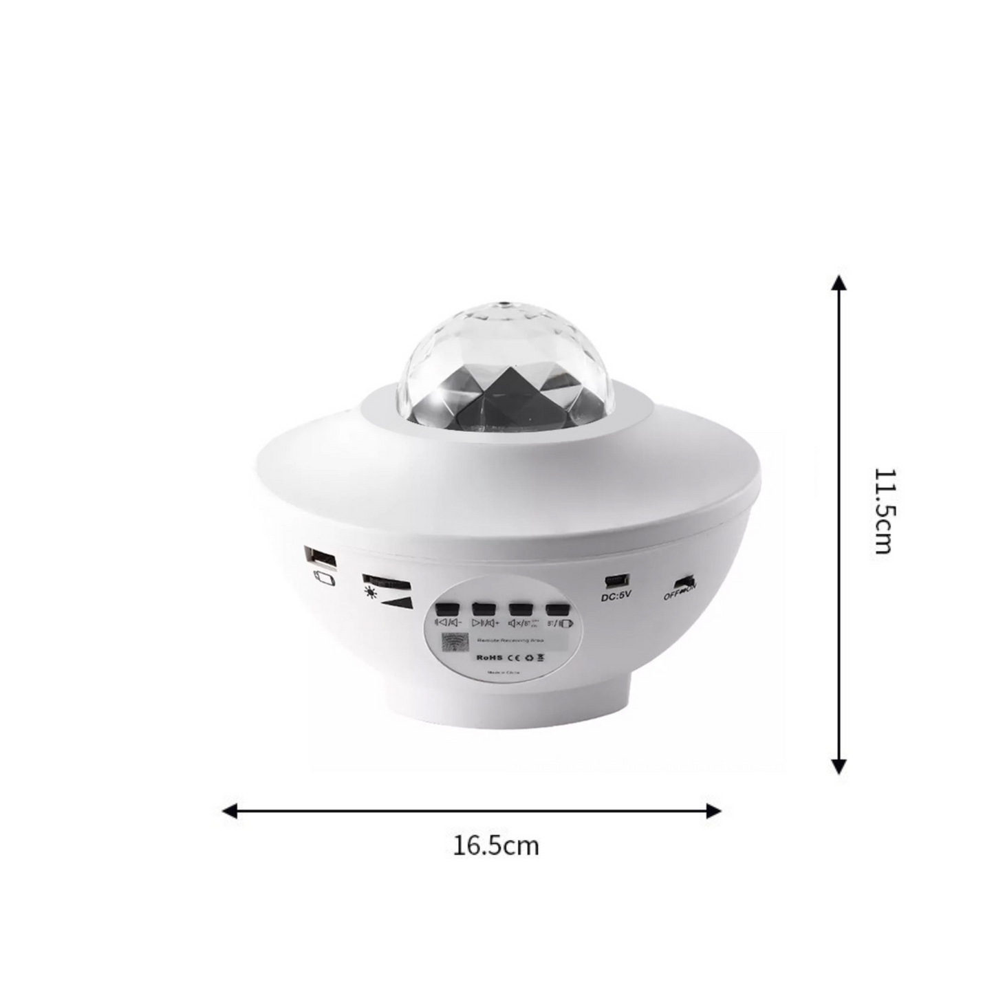 MOLOO-Sterren-Projector-Met-Muziek-Wit-Galaxy-Projector-Lamp-Led