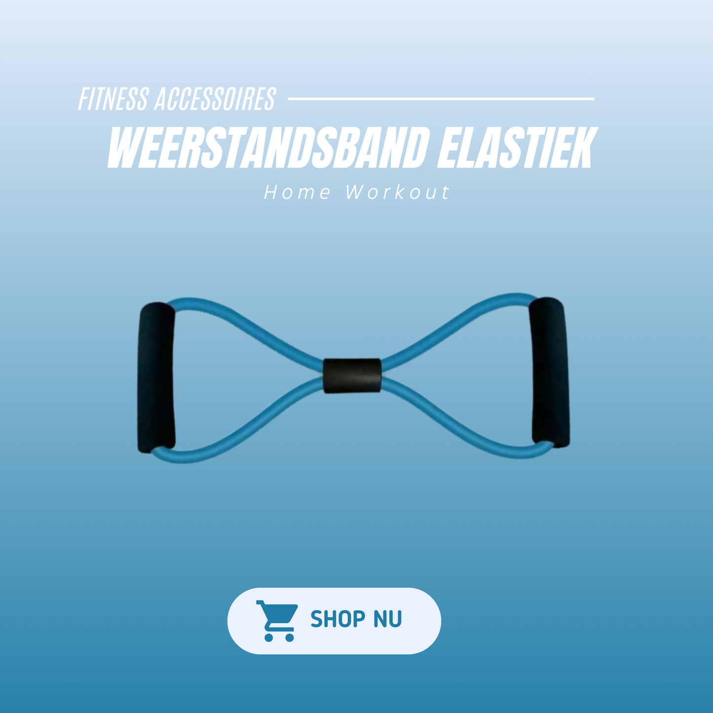 MOLOO-Weerstandsband-Blauw-Fitness-Elastiek-Trainingsbanden-Home-Workout