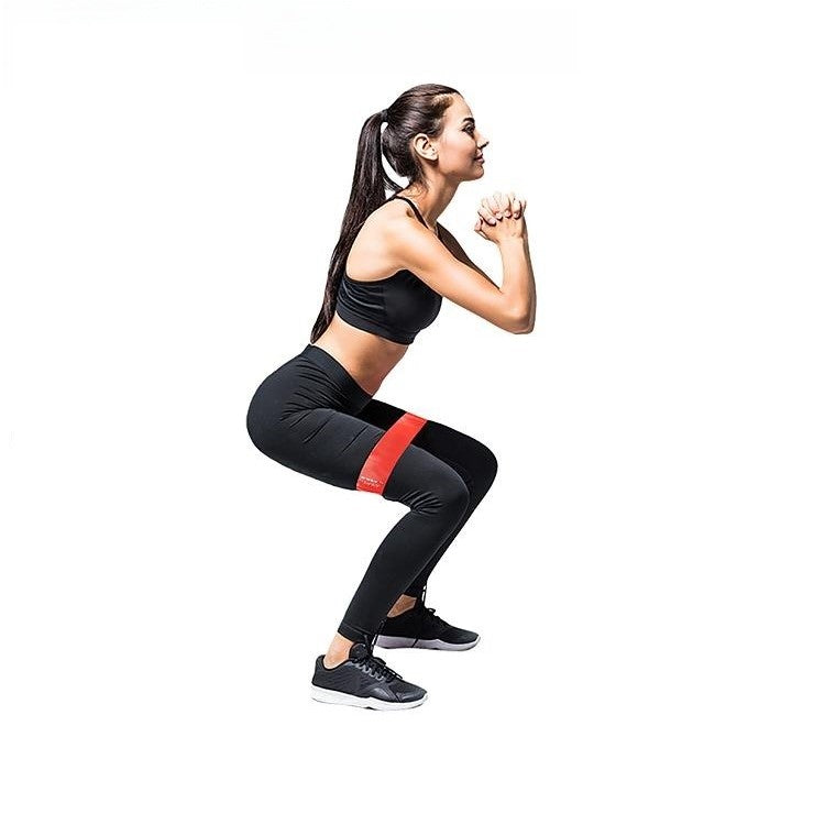 MOLOO-Weerstandsbanden-Zwart-Resistance-Band-Set-van-5-Bootybands-Fitness-Elastiek