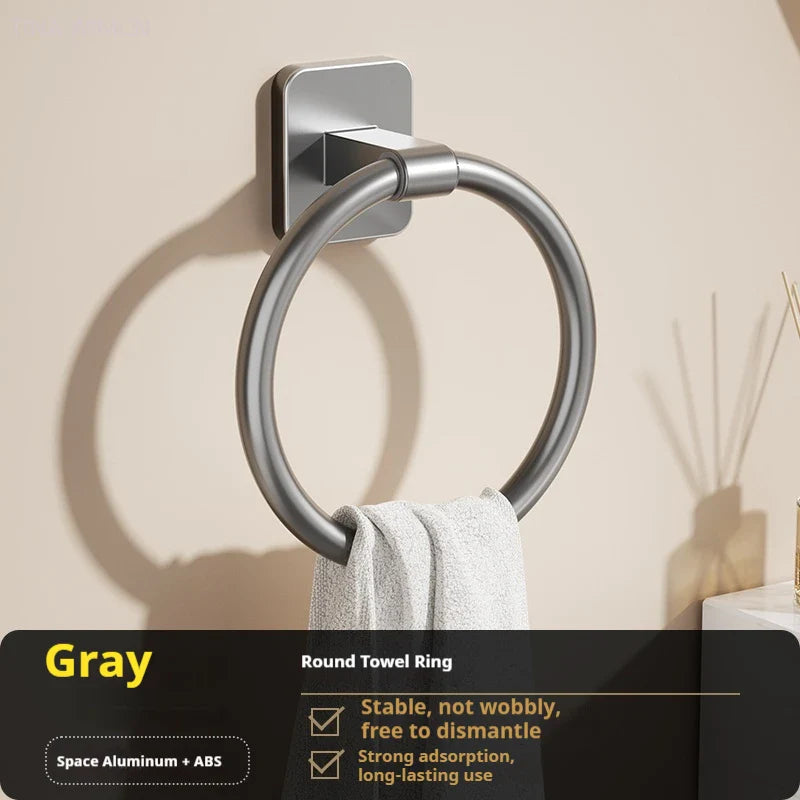 Rond handdoekenrek – Bijzondere vorm en stijl