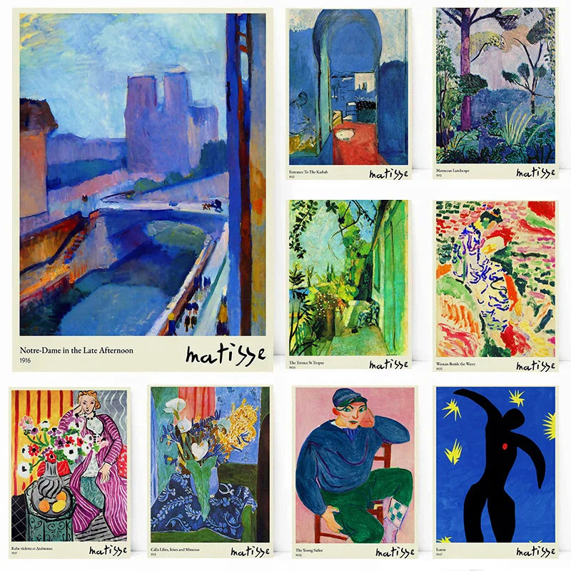 Moderne kunst posters voor creatieve interieurs