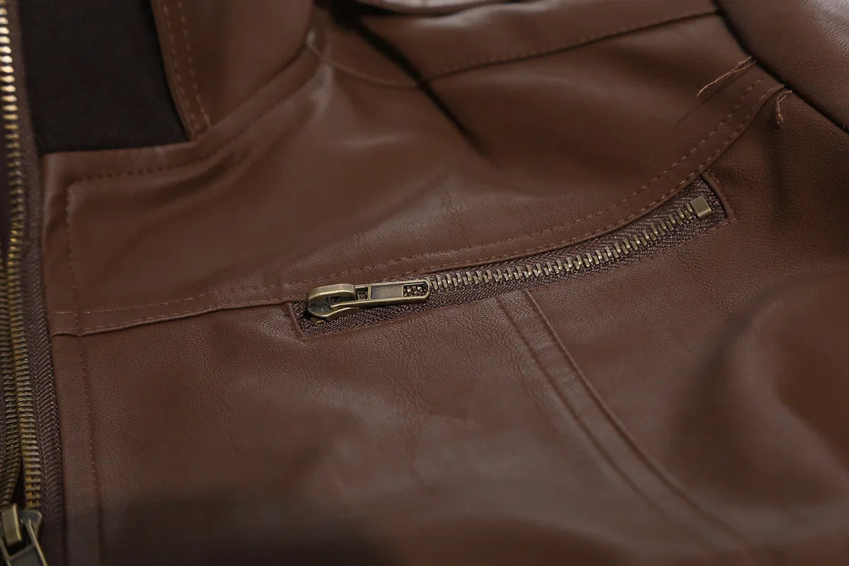 Leren jas heren in aviatorstijl – Cool en comfortabel