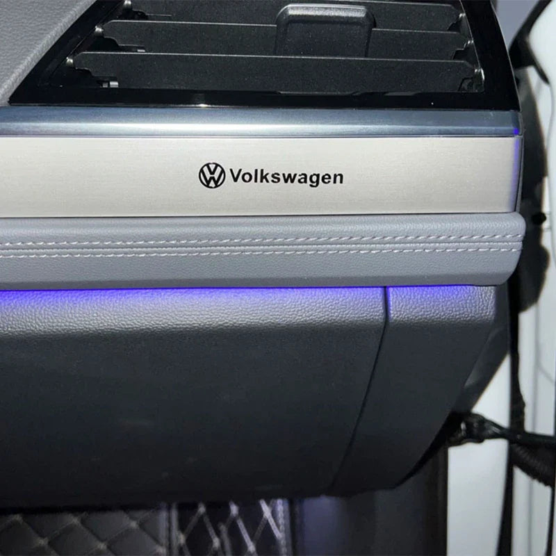 Auto stickers - Achterruit decoratie met stijlvolle Volkswagen logo