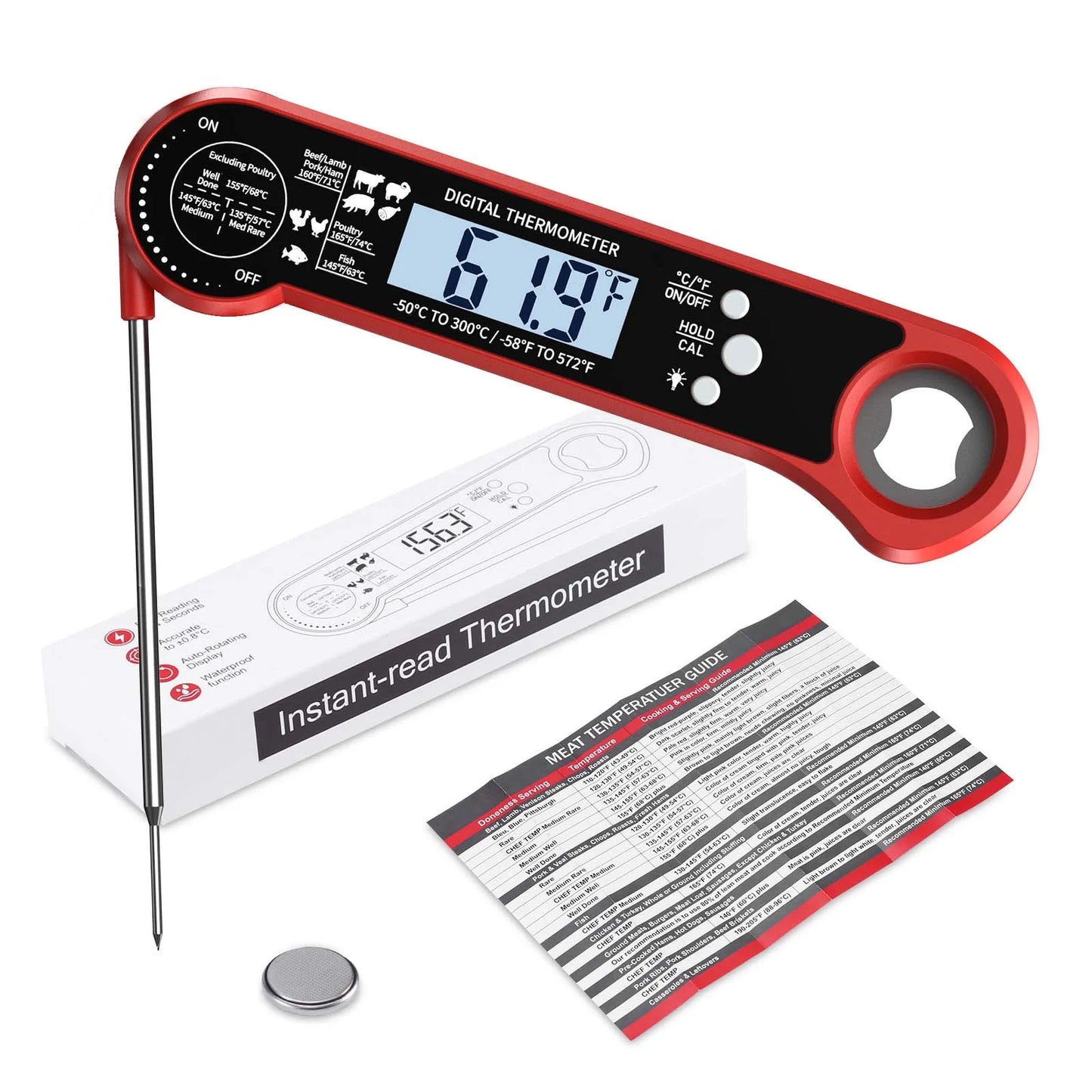 HEMA vleesthermometer met compacte behuizing