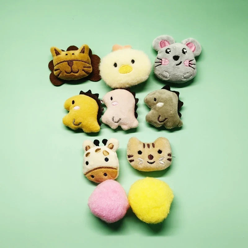 Kattenspeeltjes met veren en balletjes β Multifun
