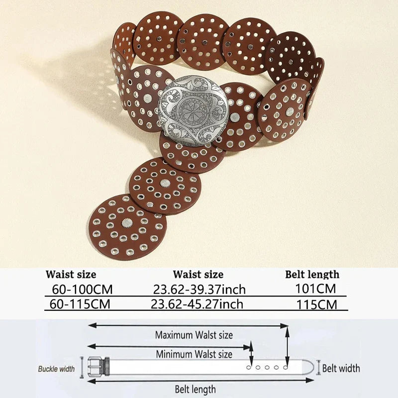 Riem met metalen kettingdetail als modeaccent