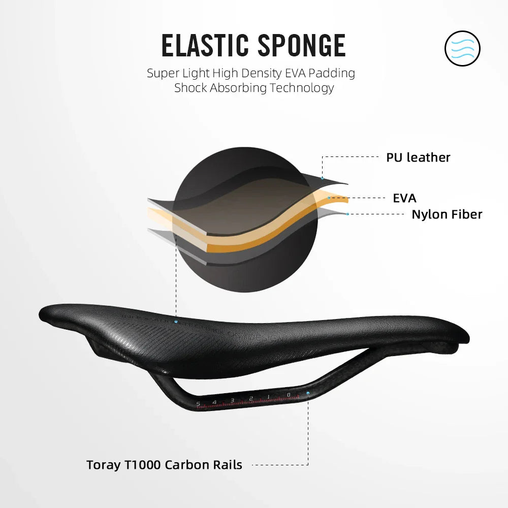 Gazelle zadel met antislip oppervlak