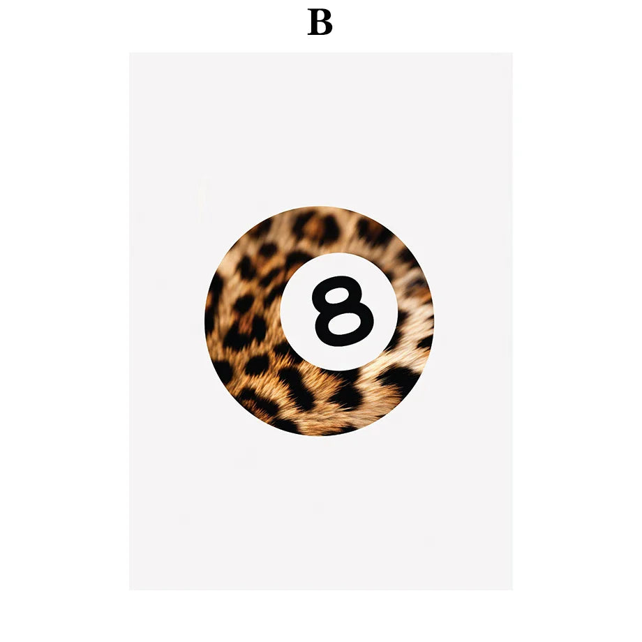 Poster in beige en zandtinten