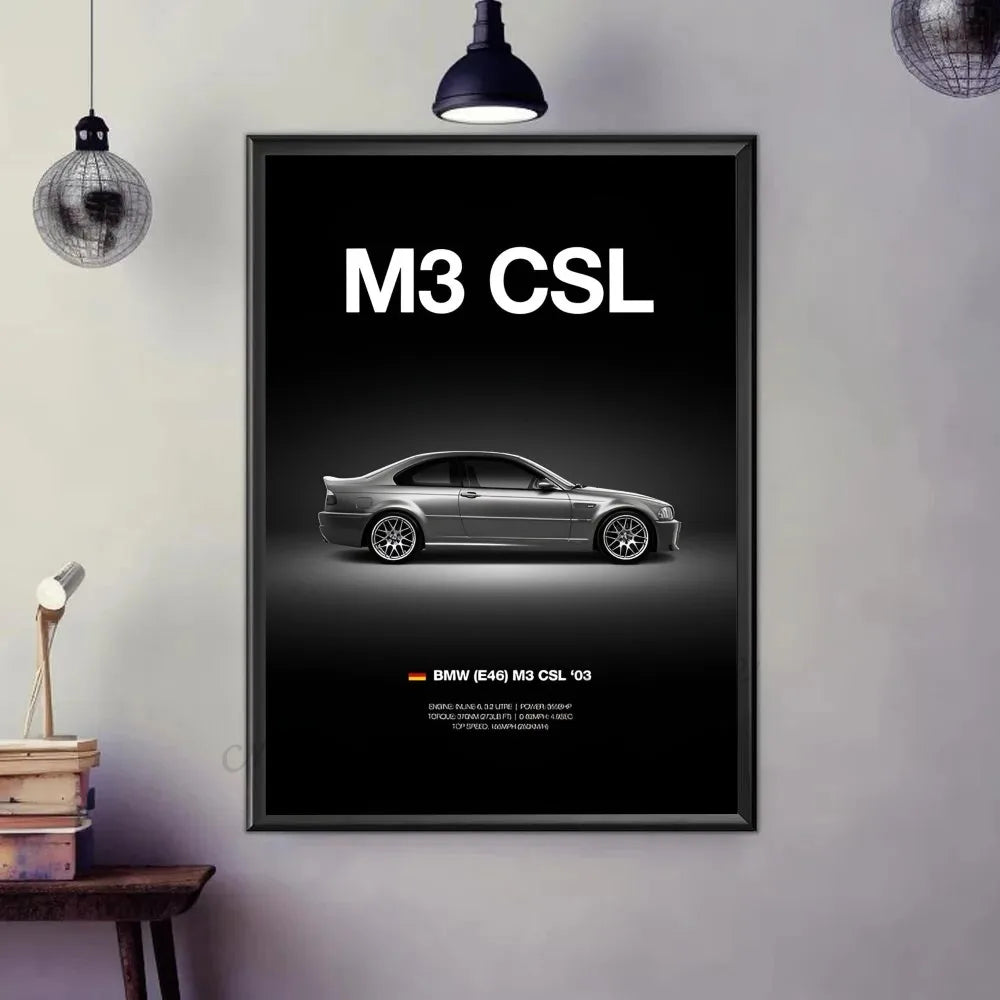 Poster met botanisch motief