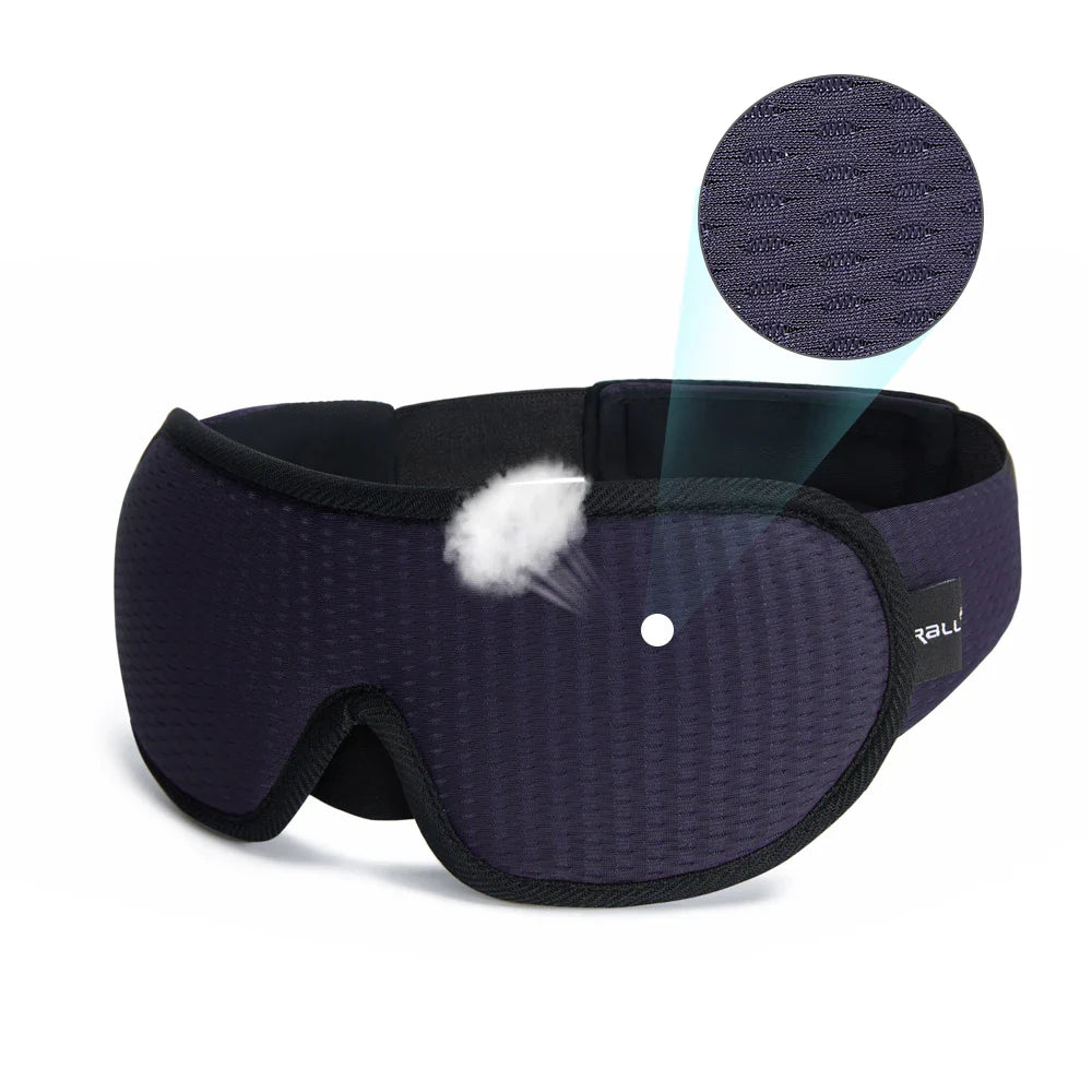 Dikke, lichtdichte slaapmaskers