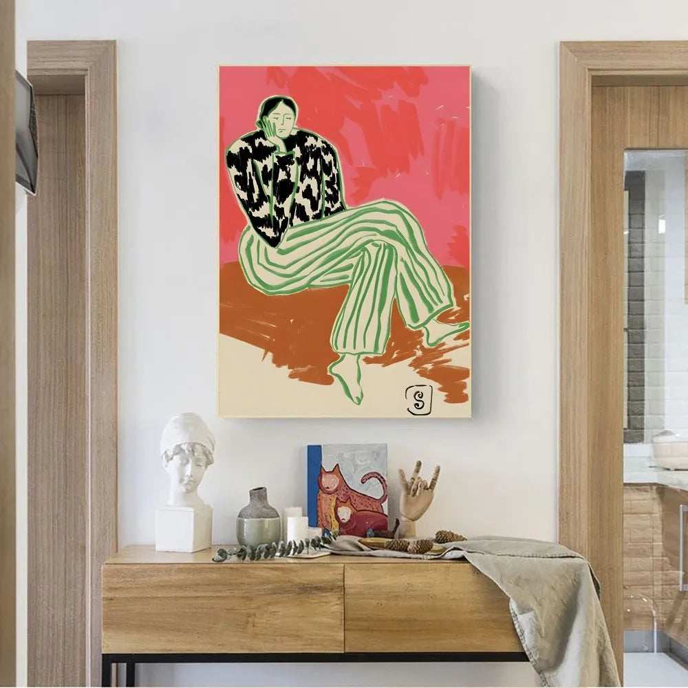 Kinderkamer poster met alfabet of cijfers