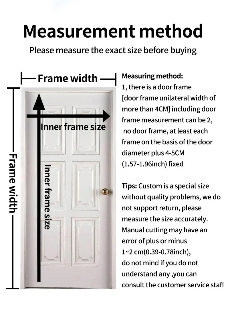 Sterk vliegengordijn voor deur – Voor dagelijks gebruik