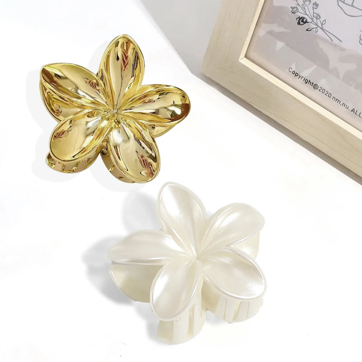 Chique haar accessoires in zilverkleur
