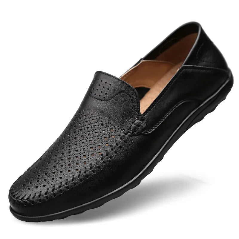 Casual heren loafers voor warme dagen
