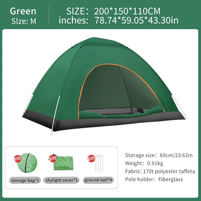 Action pop up tent – Betaalbare kampeeroplossing