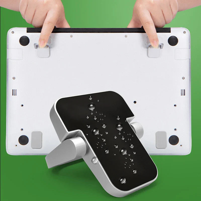 Aluminium laptop standaard met moderne uitstraling