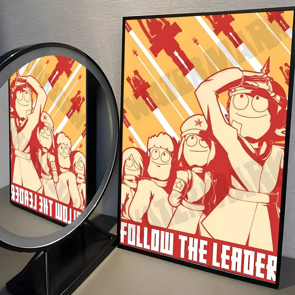 Posterset met drie bijpassende afbeeldingen