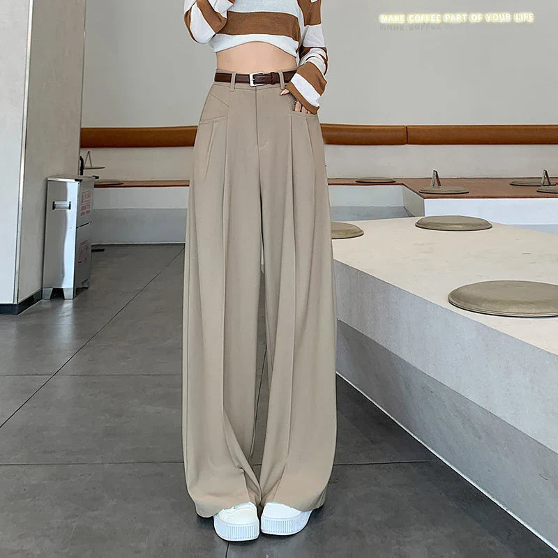 Zara linnen broek dames in basic stijl – Minimalistische schoonheid