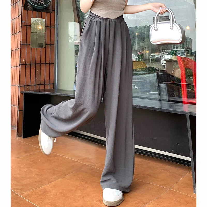 Linnen broek dames met hoge taille – Flatterend en trendy