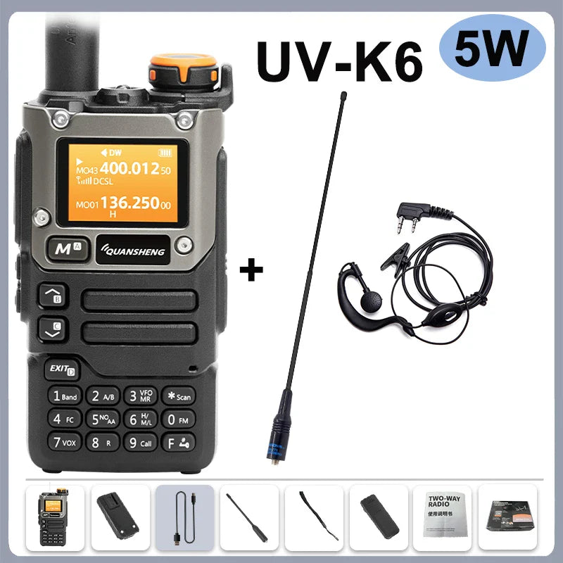 Professionele walkie talkie met noise cancelling