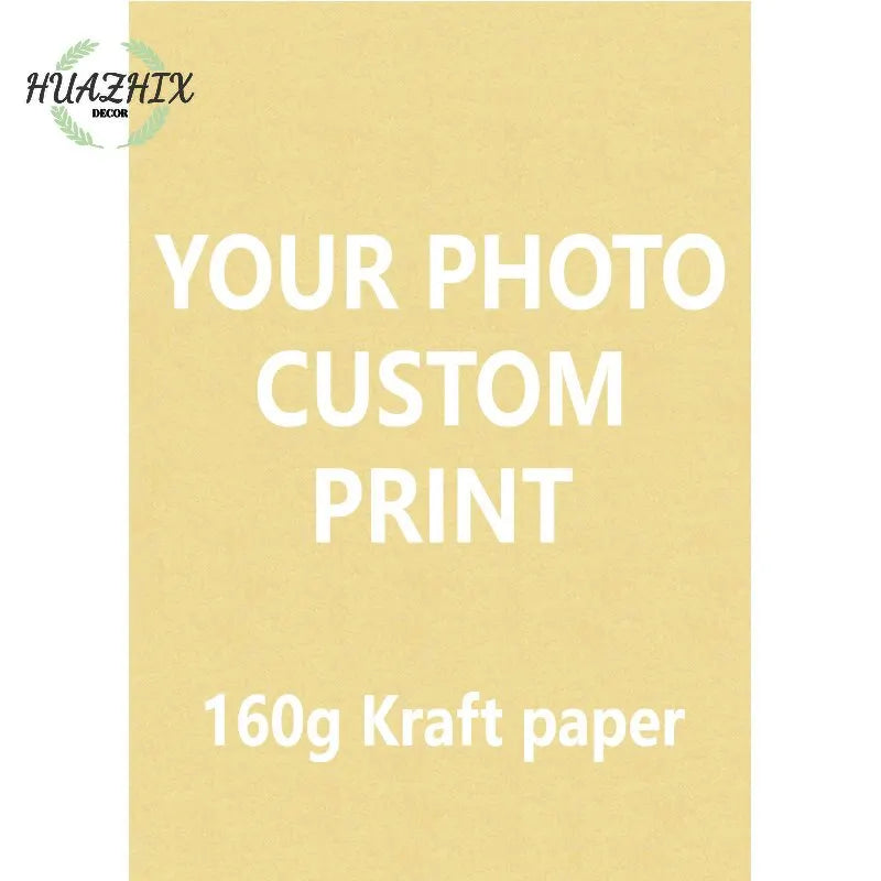 Poster met botanisch motief