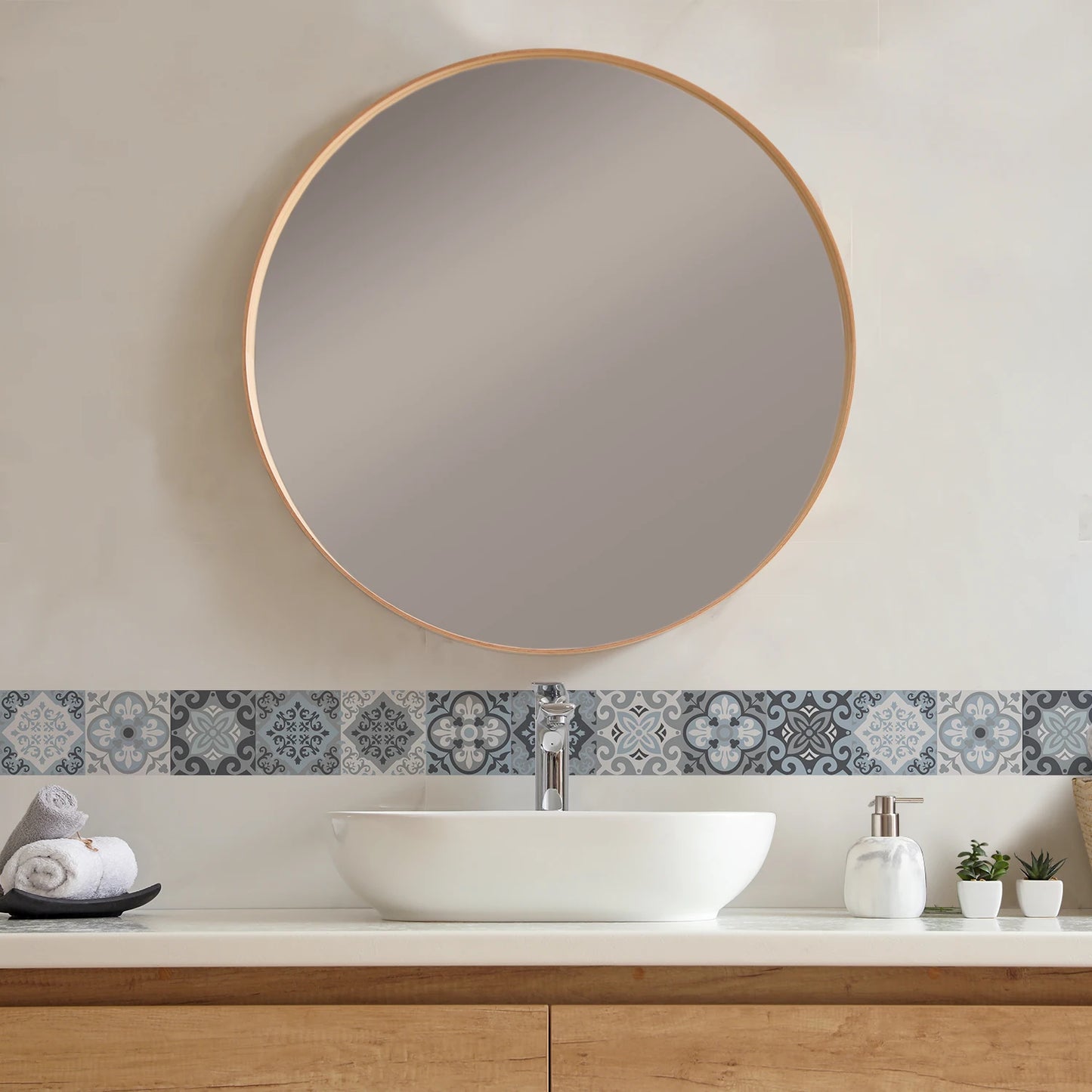 Mozaiek tegels met parelmoer effect – Elegantie en glans