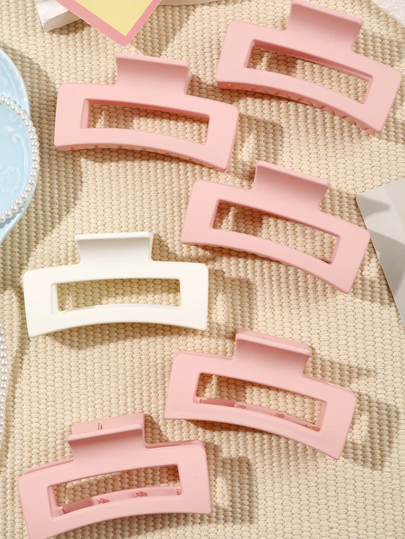 Set haarspelden met metallic effect