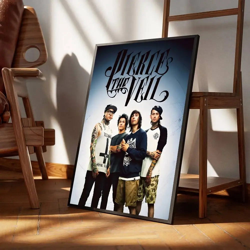 Posters met gouden accenten voor luxe sfeer