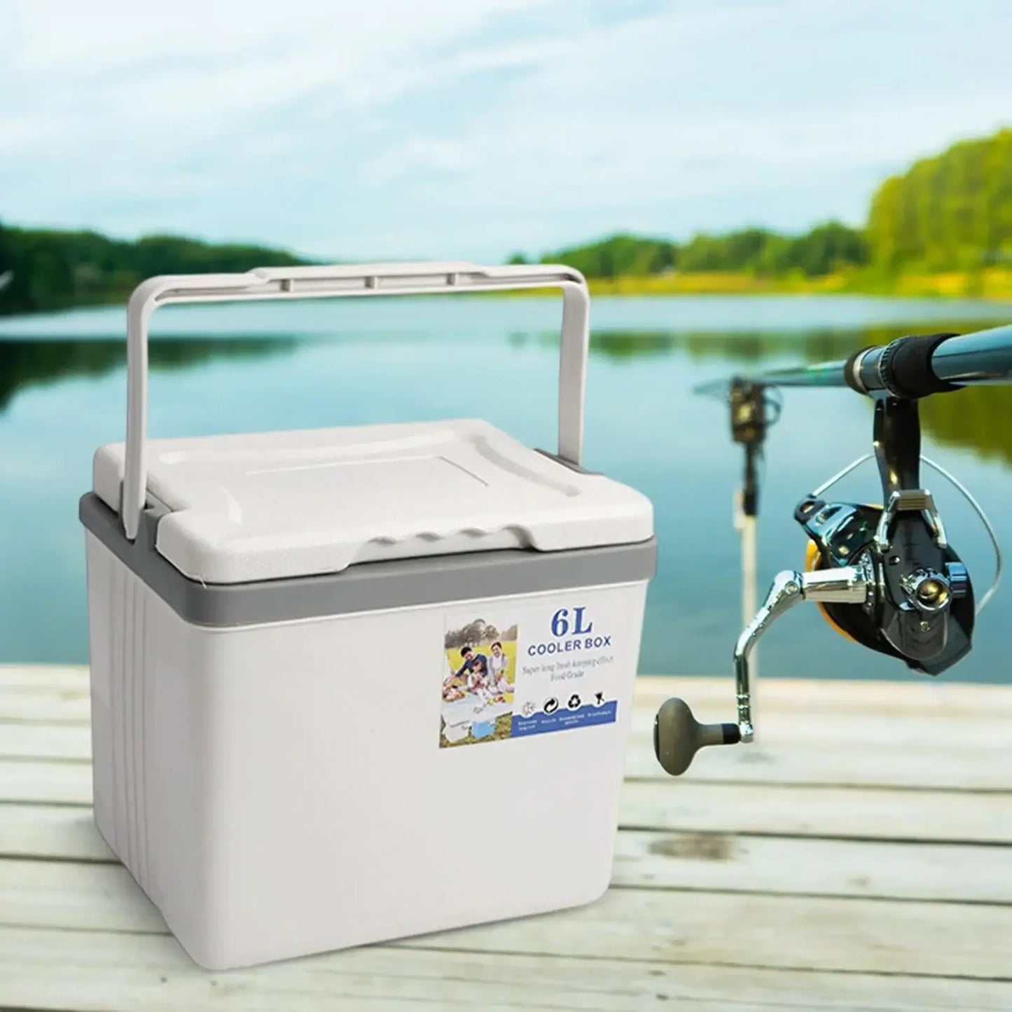 Blokker koelbox in retro stijl – Leuk voor festivals