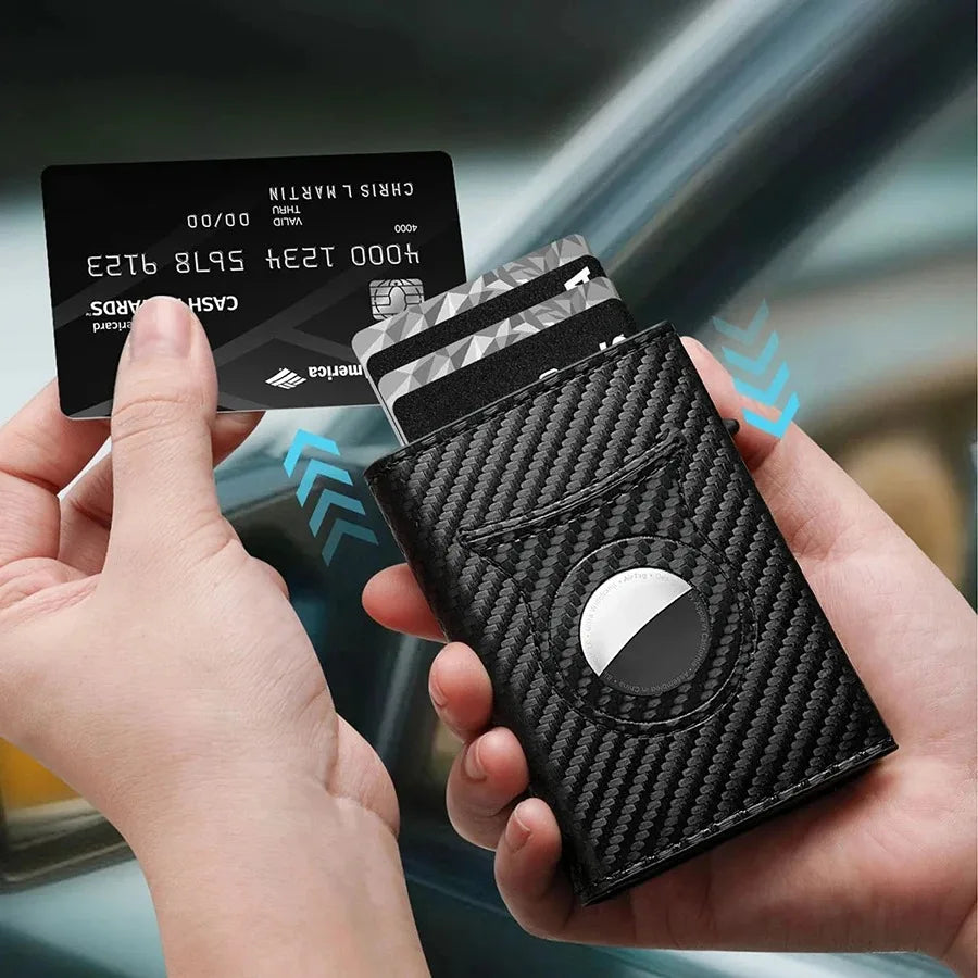 Pasjeshouder met RFID en metalen behuizing β Veiligheid en stijl