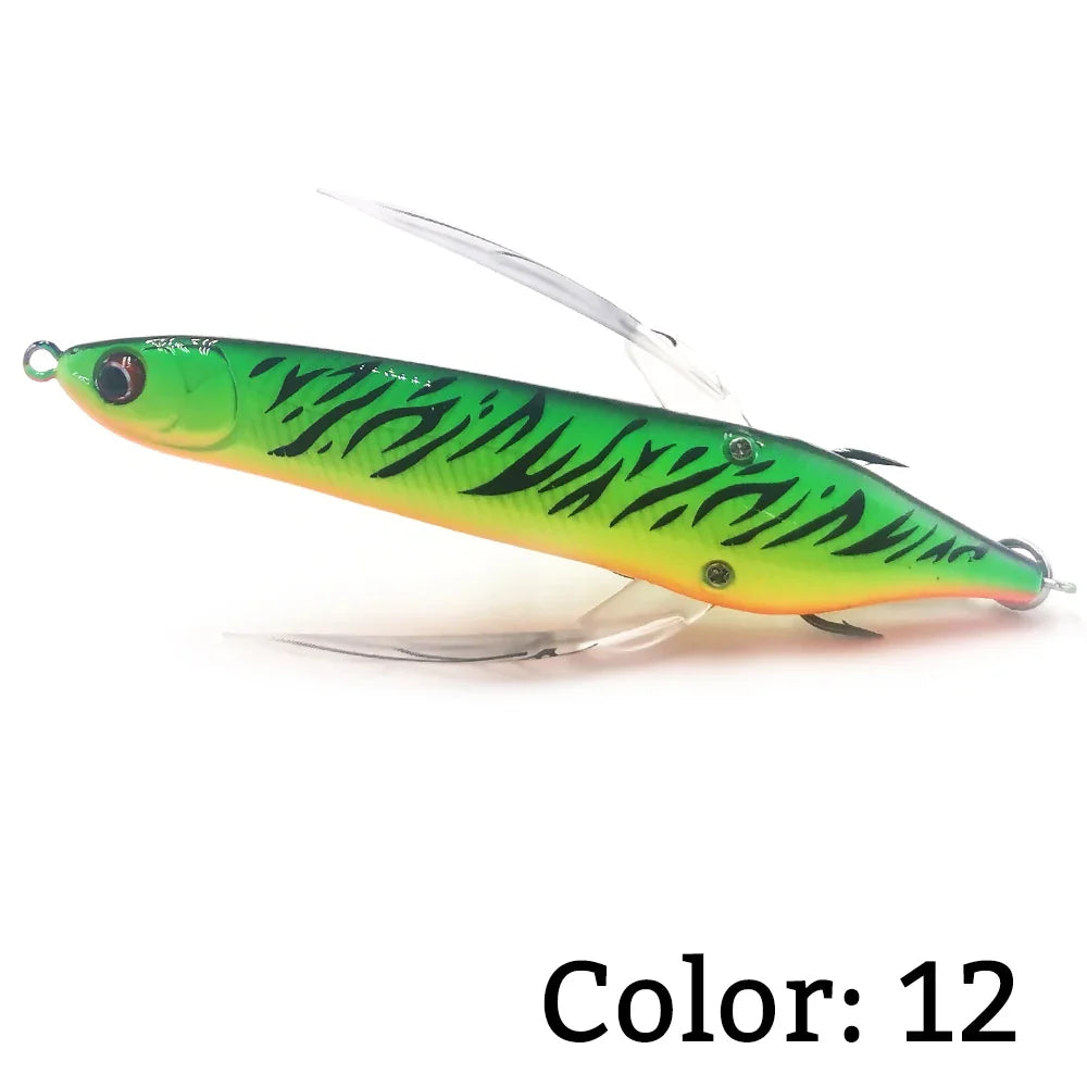 Kunstvisje met realistische actie en trekvermogen