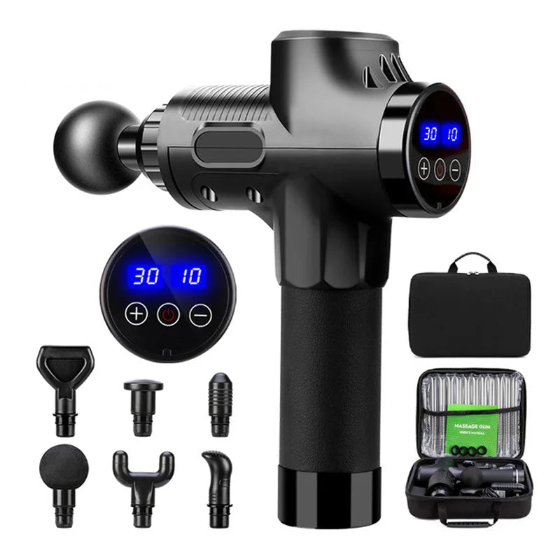 Massage gun met luchtkussenkop – Voor gevoelige zones
