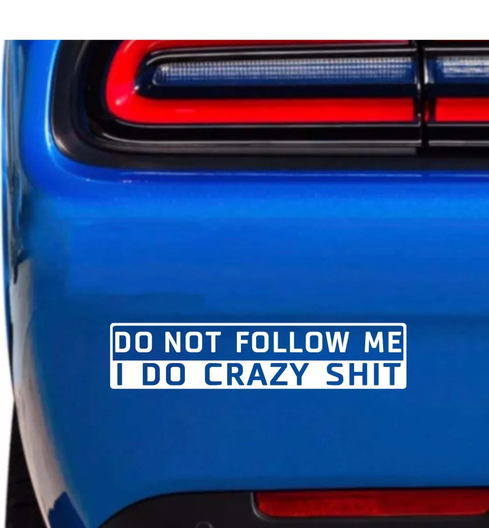 Auto stickers - Kleurrijke tekst voor unieke achterruit