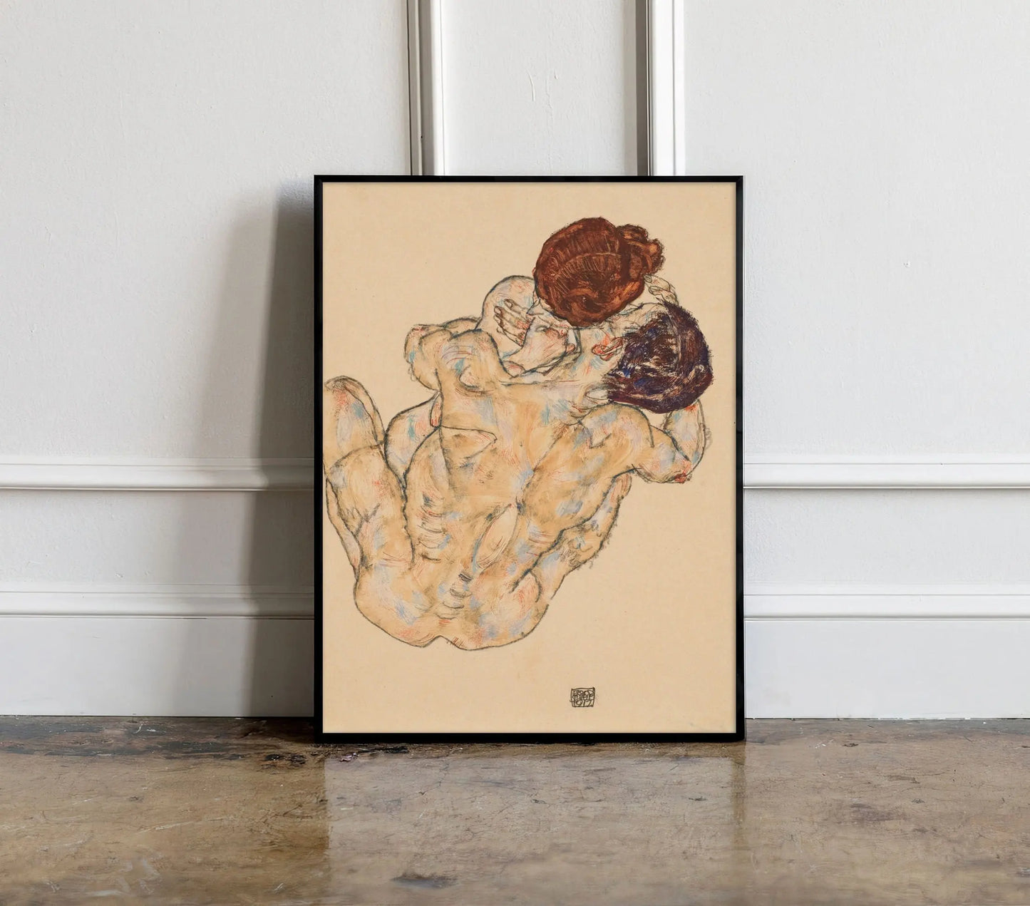 Kinderkamer poster met alfabet of cijfers
