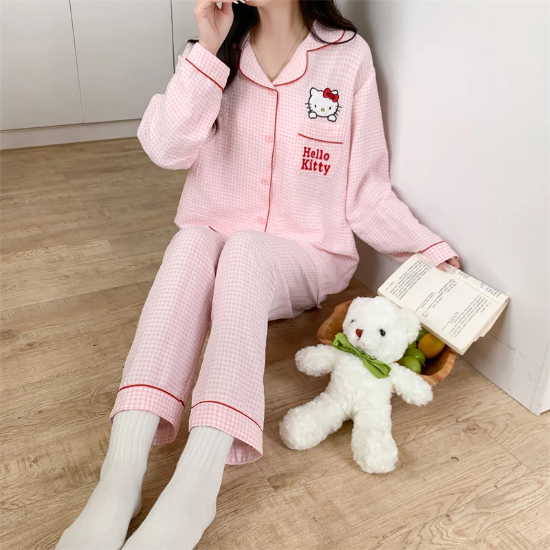 Dames pyjama Livera met warme stoffen