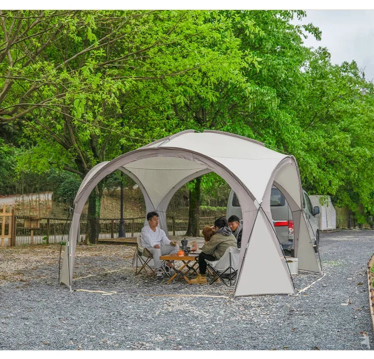 Pop up tent Lidl met regenhoes en ventilatie β Voor elk weer