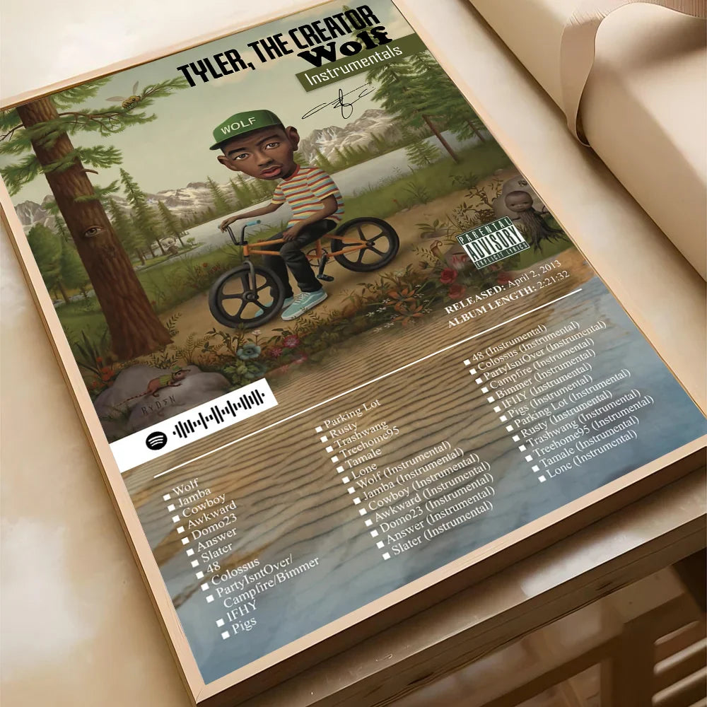 Poster met junglethema – Tropisch en levendig