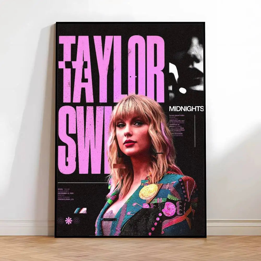 Set posters in botanische stijl