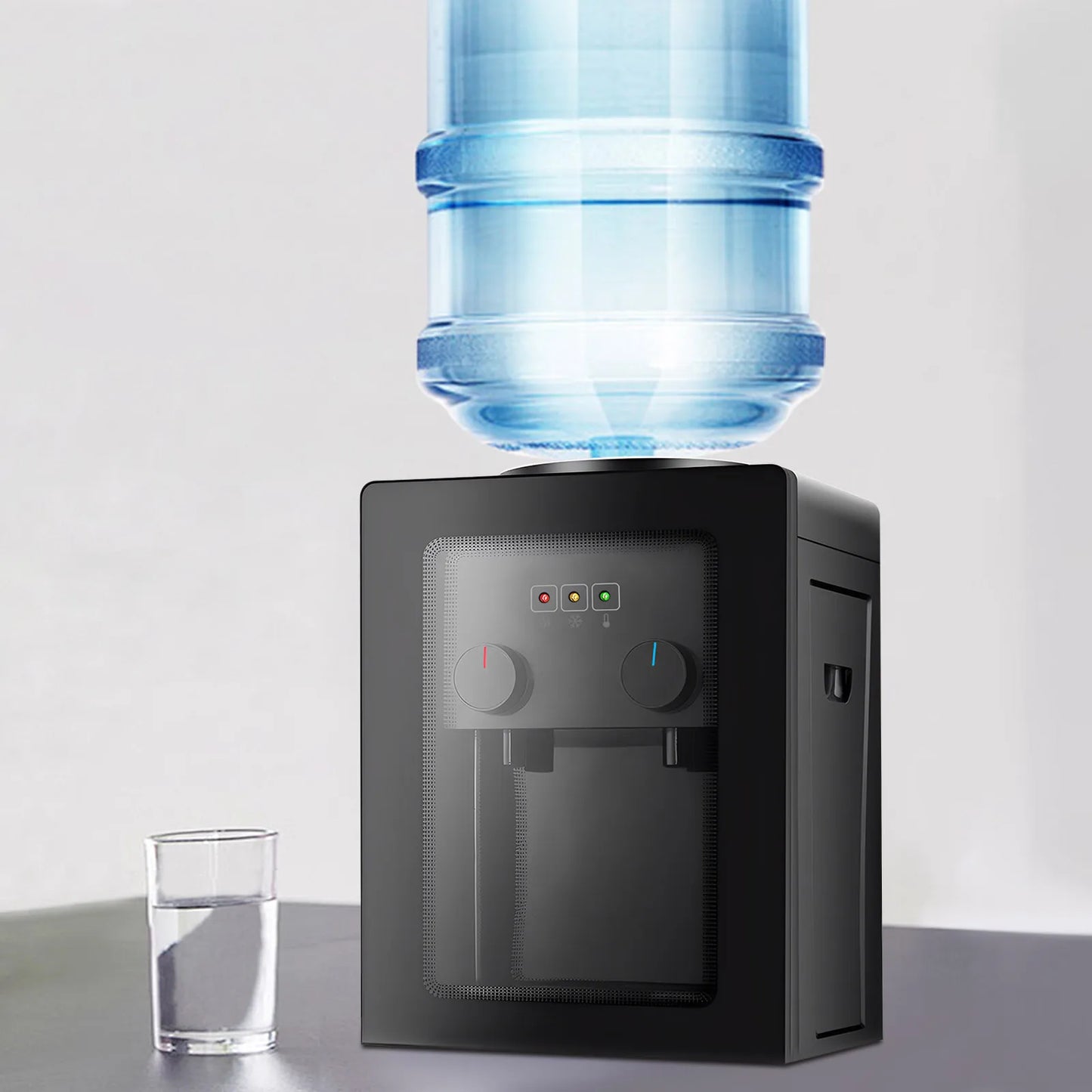 Drankdispenser met trendy ontwerp β Past in elk interieur