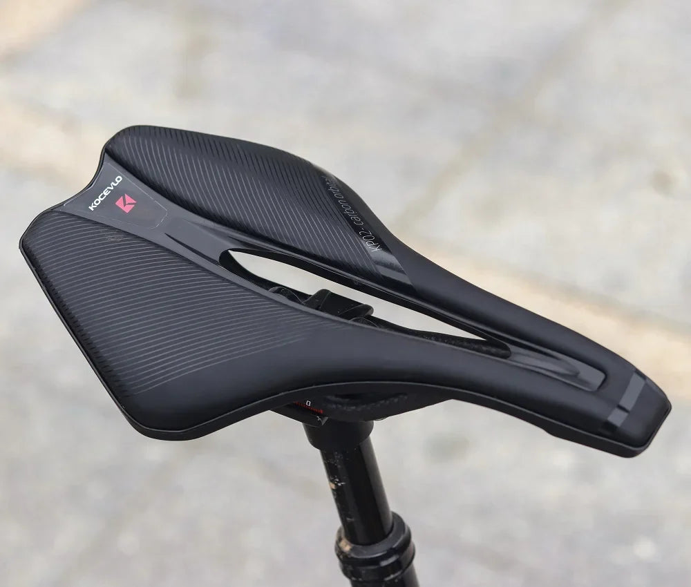 Lichtgewicht fietszadel voor sportieve fietsers