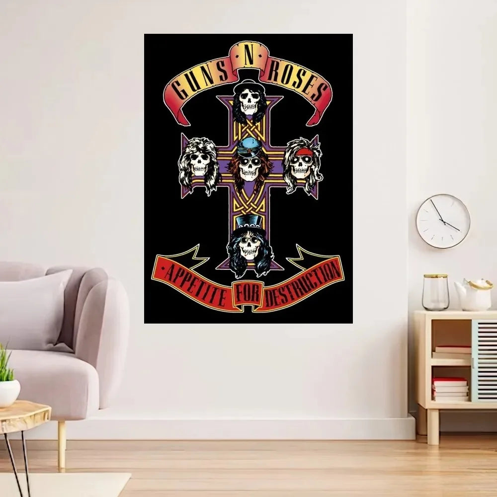 Poster met bospad of natuurpad